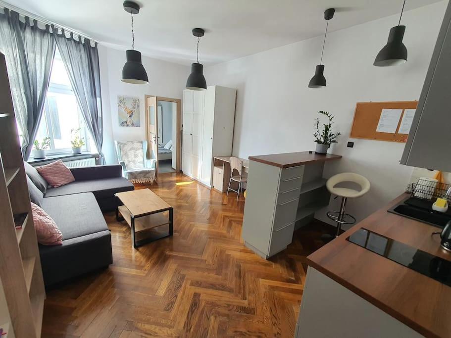Apartament Przy Szkole Filmowej, Darmowy Parking Łódź Esterno foto