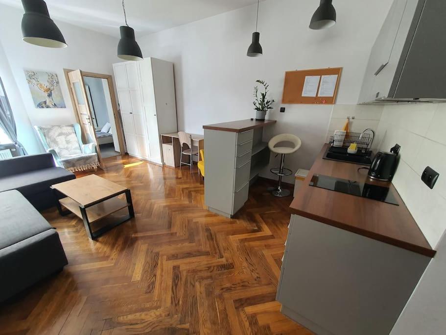 Apartament Przy Szkole Filmowej, Darmowy Parking Łódź Esterno foto